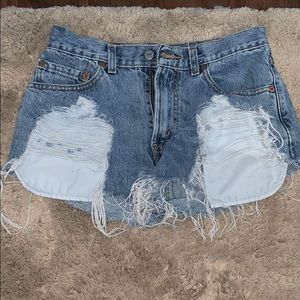 Furst of a Kind vintage denim shorts